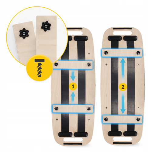 Балансировочная платформа  4FIZJO Balance Board - фото №3